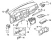 Diagram for Volkswagen Golf SportWagen Instrument Cluster - 5GM-857-189-CYC
