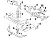 Diagram for Volkswagen Jetta Front Cross-Member - 1H0-199-315-AA