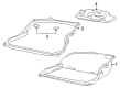 Diagram for Volkswagen Golf Alltrack Automatic Transmission Filter - 09G-325-429-E