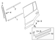 Diagram for Volkswagen Tiguan Door Moldings - 5NL-854-949-L-9B9