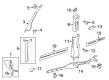 Diagram for Volkswagen Jetta Pillar Panels - 5C6-867-234-R-3Y3