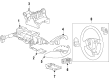 Diagram for Volkswagen Tiguan Steering Wheel - 1T0-419-091-AF-E74