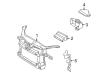 Diagram for Volkswagen R32 Radiator Support - 1K0-805-588-S