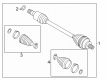 Diagram for Volkswagen ID. Buzz Axle Bearing Lock Rings - 0A5-409-413-B