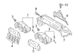 Diagram for Volkswagen Atlas Exhaust Pipe - 03H-253-031-E