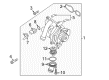 Diagram for Volkswagen GTI Coolant Reservoir Hose - 06J-121-113-C