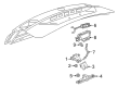 Diagram for Volkswagen Tailgate Handle - 3CN-827-566-A
