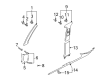 Diagram for Volkswagen Passat Pillar Panels - 3B0-867-297-D-7H7