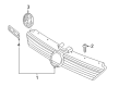 Diagram for Volkswagen e-Golf Emblem - 5GE-853-679-JMX