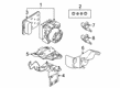 Diagram for Volkswagen Brake Controller - 5Q0-907-379-FH-REP