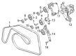 Diagram for Volkswagen Timing Belt Idler Pulley - 059-903-341-J