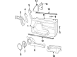 Diagram for Volkswagen Cabrio Door Seal - 1E0-837-478-B41