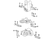 Diagram for Volkswagen Rabbit Convertible Engine Mount - 171-199-214-F
