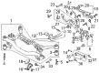Diagram for Volkswagen Spindle - 3C0-505-434-L