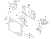 Diagram for Volkswagen Touareg Radiator fan - 7P6-121-203-C
