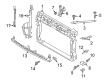 Diagram for Volkswagen Air Deflector - 5GM-805-705-B