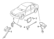 Diagram for Volkswagen Suspension Control Module - 3D0-907-553-C