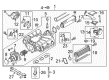 Diagram for Volkswagen Touareg Intercooler - 06E-145-621-D