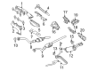 Diagram for Volkswagen Passat Exhaust Pipe - 078-253-032-BA