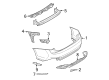 Diagram for Volkswagen Jetta Bumper Reflector - 17A-945-106-A
