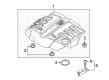 Diagram for Volkswagen Touareg Engine Cover - 059-103-925-CA