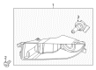 Diagram for Volkswagen Beetle Fog Light - 5C5-941-699-C