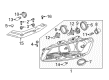 Diagram for Volkswagen Headlight Bulb - N-107-244-02