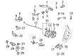 Diagram for Volkswagen Cabrio Power Window Switch - 1E0-959-855-A-01C