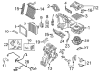 Diagram for Volkswagen Evaporator - 5QE-820-102