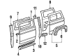 Diagram for Volkswagen Vanagon Wheelhouse - 251-809-156