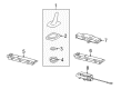 Diagram for Volkswagen Antenna - 3C0-035-507-AB
