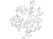 Diagram for Volkswagen Golf Exhaust Valve - 03L-109-611