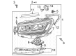 Diagram for Volkswagen Lighting Control Module - 992-941-571-AA