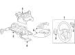 Diagram for Volkswagen Eos Steering Column - 1K1-419-502-AB