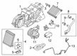 Diagram for Volkswagen Evaporator - 3QF-820-102