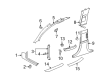 Diagram for Volkswagen Phaeton Emblem - 3D0-853-437-A-92Y