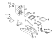 Diagram for Volkswagen Cigarette Lighter - 191-919-305-B