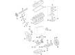 Diagram for Volkswagen Jetta Piston Ring Set - 03G-198-151-C