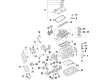 Diagram for Volkswagen Piston Ring Set - 03L-198-151-C