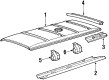 Diagram for Volkswagen Vanagon Frame Rail - 251-817-565-A