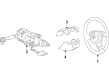 Diagram for Volkswagen Beetle Steering Wheel - 5C0-419-091-DF-GRU