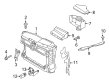 Diagram for Volkswagen GTI Radiator Support - 5K0-805-588-G