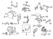 Diagram for Volkswagen Golf R Cup Holder - 1K5-863-383-C-81U