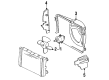 Diagram for Volkswagen Rabbit Fan Shroud - 171-121-205-P