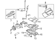 Diagram for Volkswagen Dipstick - 07D-115-611-D