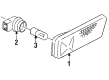 Diagram for Volkswagen Jetta Side Marker Light - 1HM-945-072-C