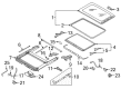 Diagram for Volkswagen Convertible Top Motor - 5K0-959-591-A