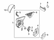Diagram for Volkswagen Car Mirror - 17A-857-507-AK-9B9