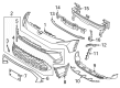 Diagram for Volkswagen Taos Bumper Cover - 2GJ-807-221-C-GRU