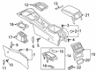 Diagram for Volkswagen Arteon Center Console - 3G8-863-241-81U